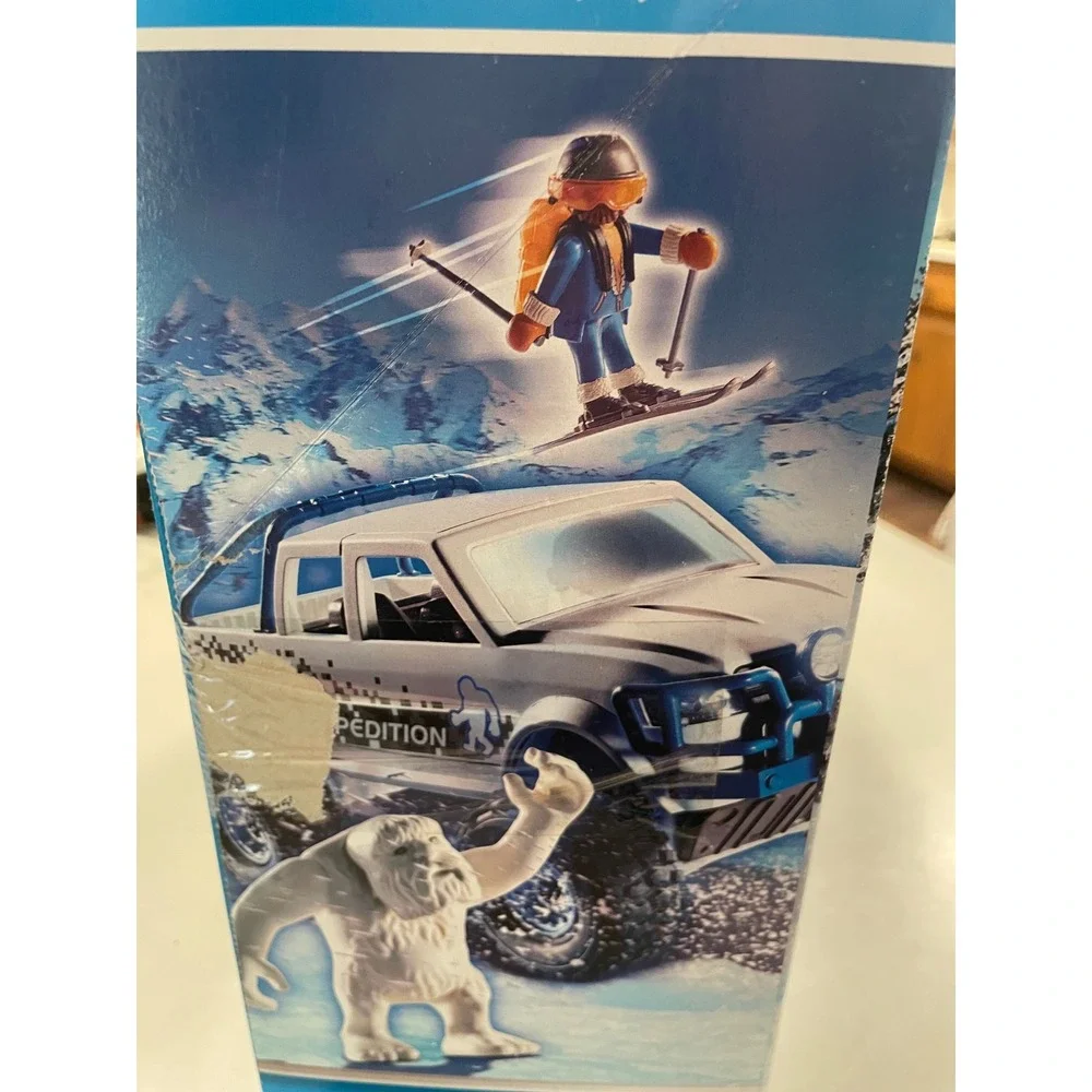 Playmobil Snow Beast Expedition 70532 Off-Road Truck Yeti Figure 55pc Set New